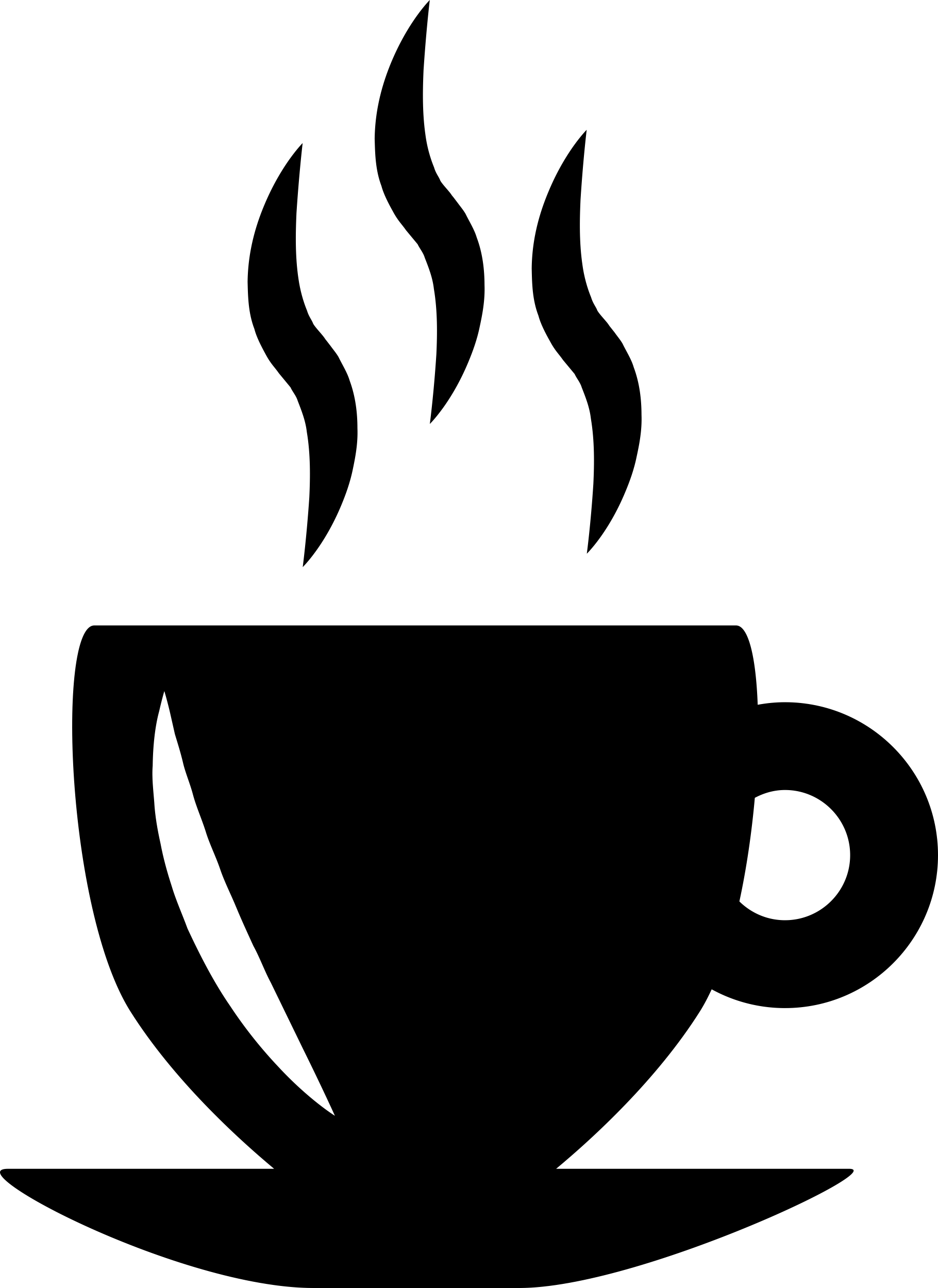 Cup With Hot Tea Outline Svg File Free Vectors